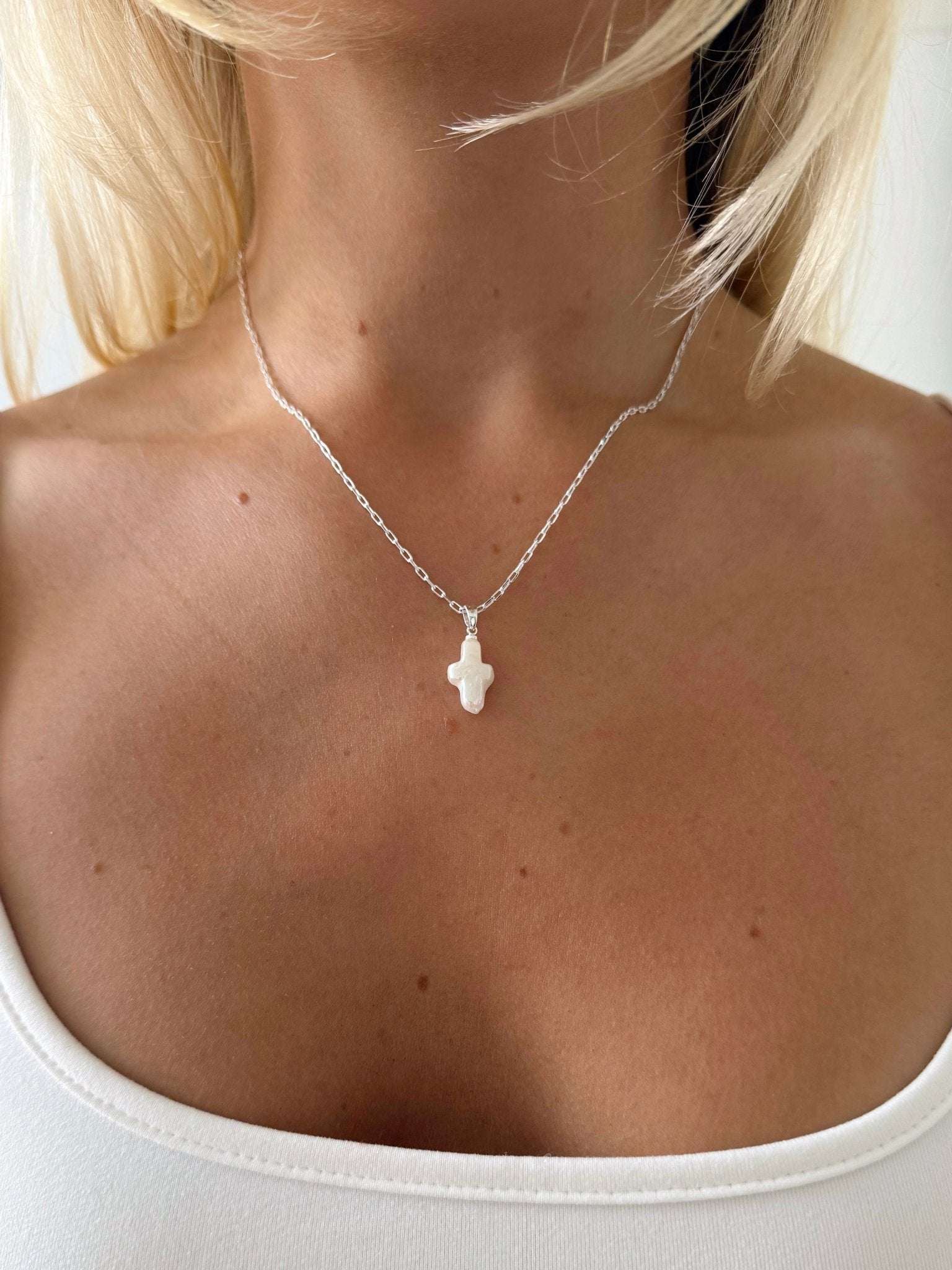 FRANKIE NECKLACE SILVER