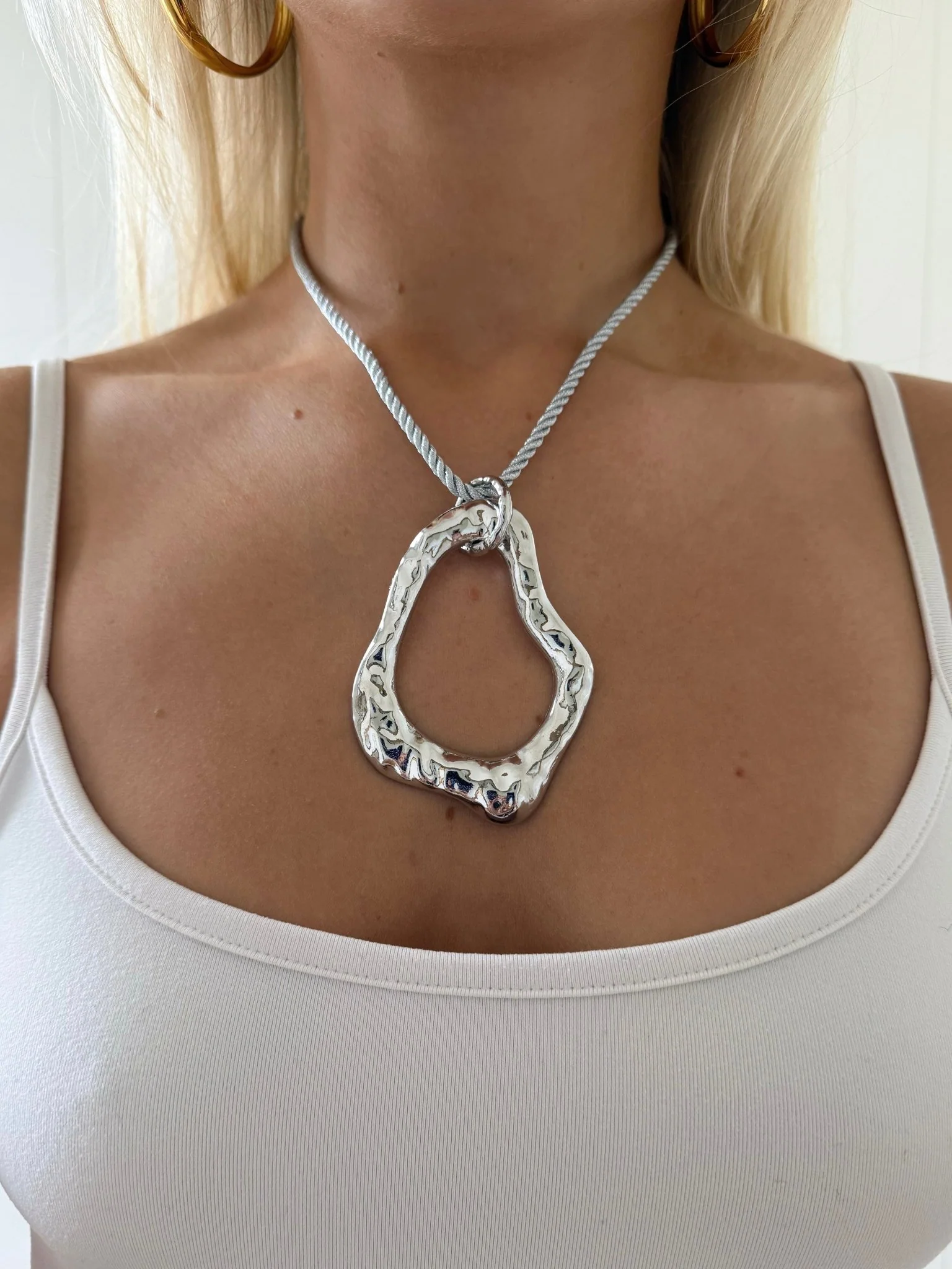 GABI NECKLACE SILVER