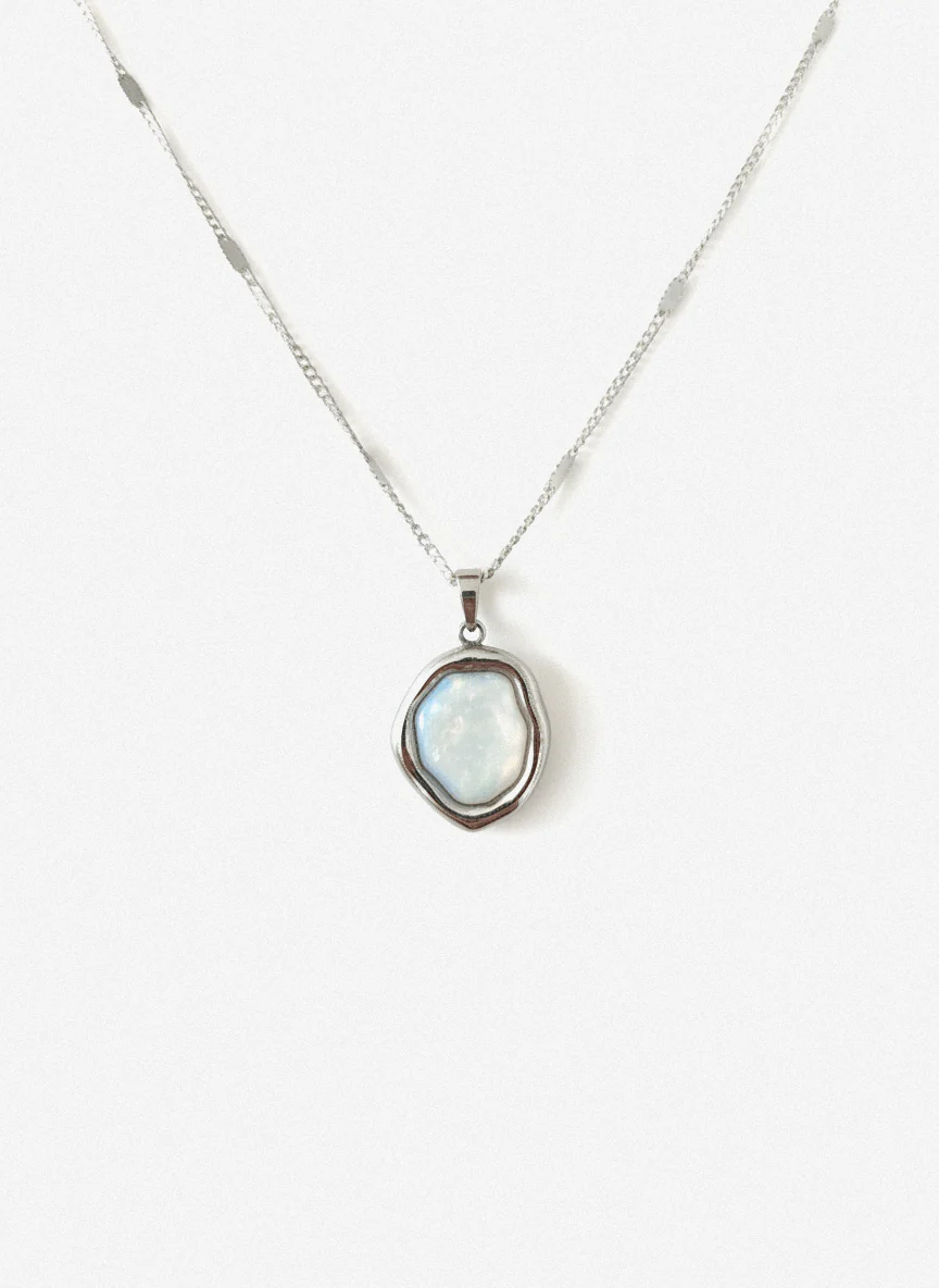 GRACE NECKLACE SILVER - Image 2