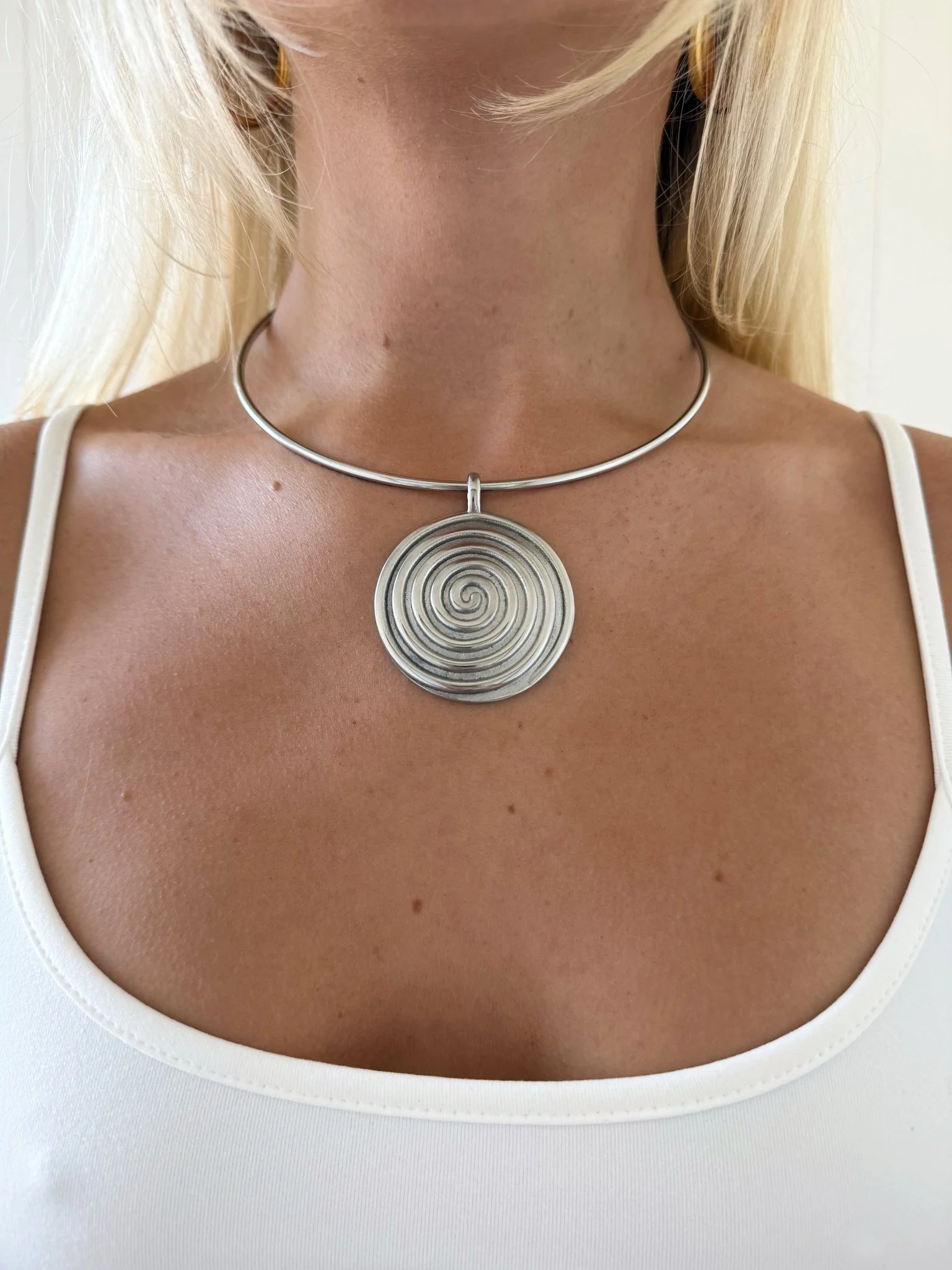 JUUD NECKLACE SILVER