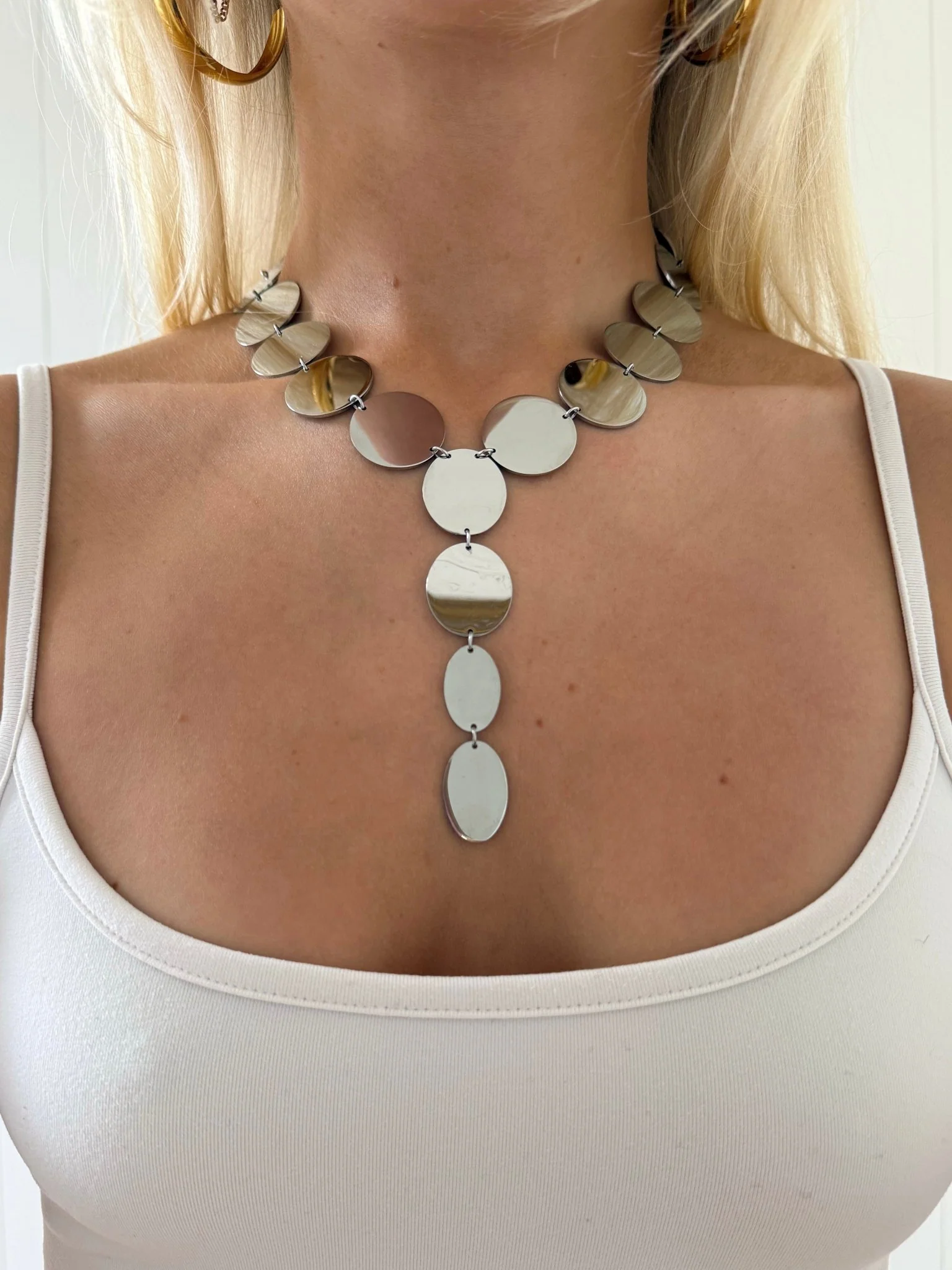 KEET NECKLACE SILVER
