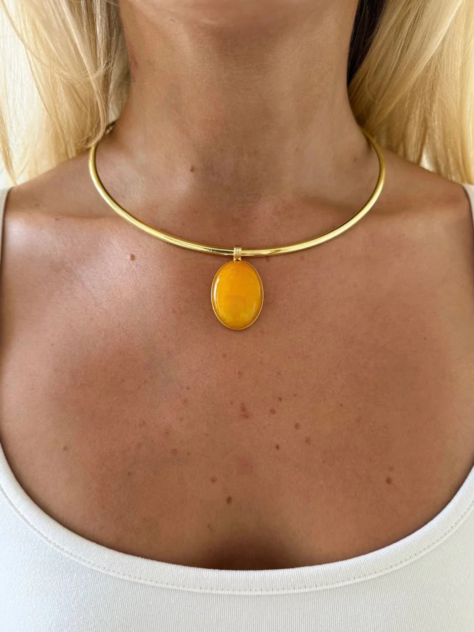 LUMI NECKLACE YELLOW