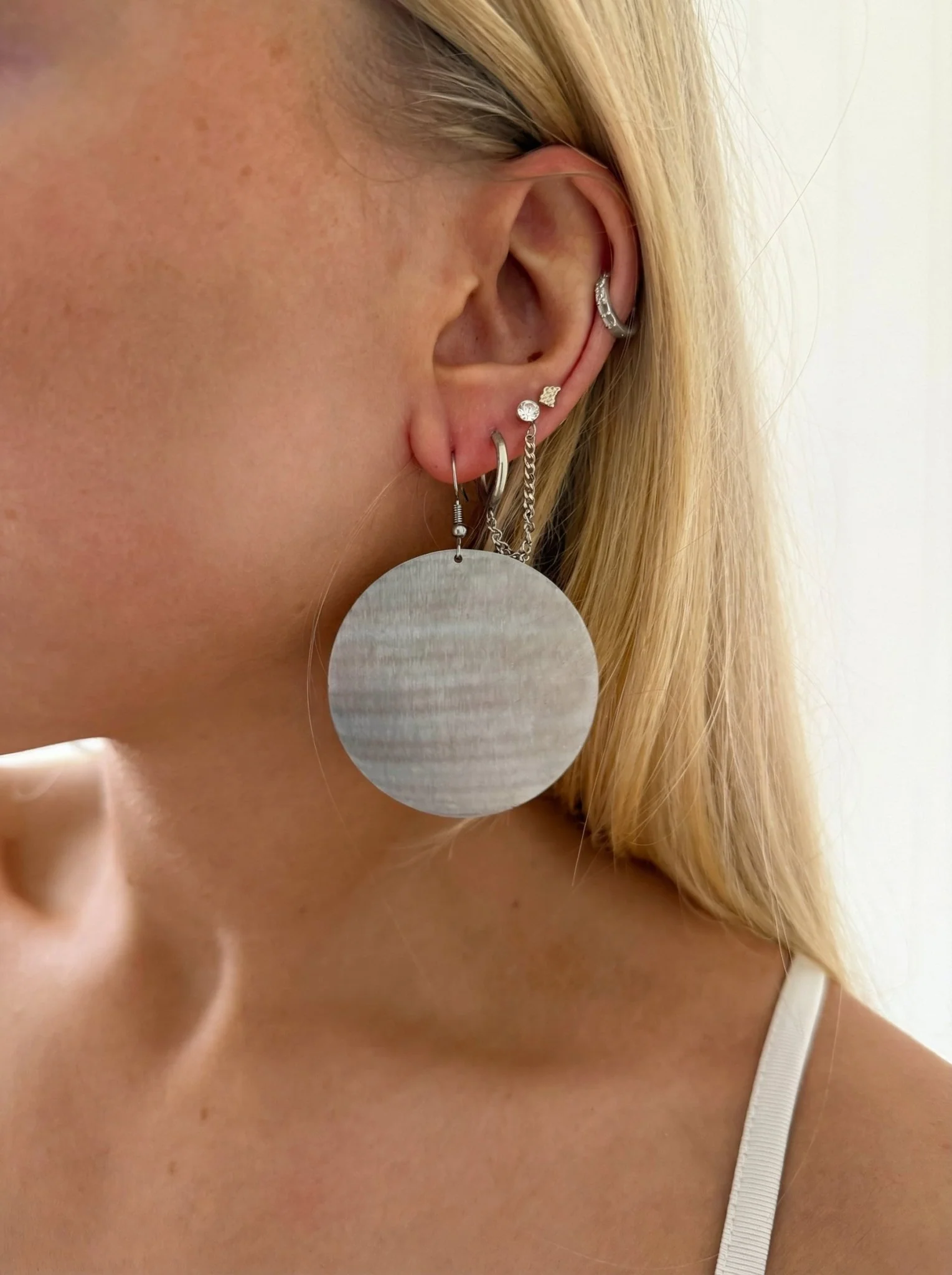 TATUM EARRINGS SILVER